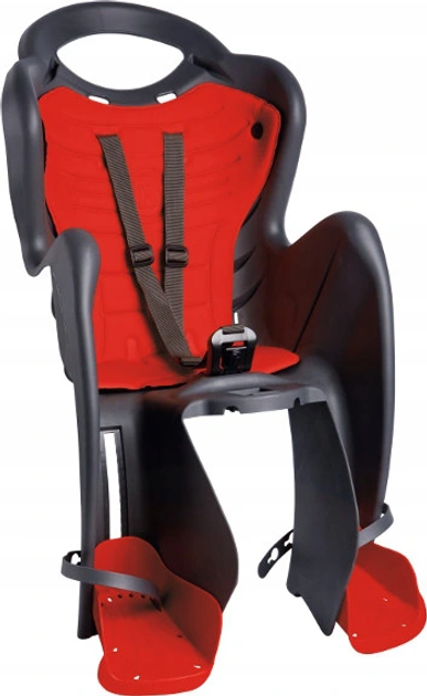 Fotelik rowerowy Bellelli Mr Fox Standard na ramę Szary (000040118037) - obraz 1