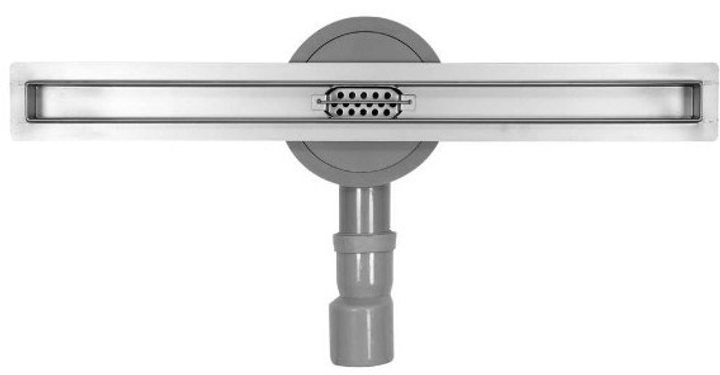 Odpływ liniowy Fala 71631 Slim 60x3x7 cm z syfonem 56 mm stal nierdzewna (5906083086861) - obraz 5