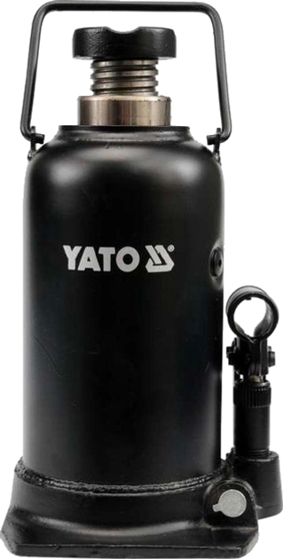 Podnośnik hydrauliczny butelkowy Yato YT-1707 20 t 241-521 mm (5906083917073) - obraz 1