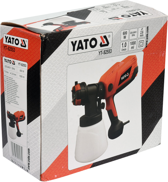 Фарборозпилювач Yato YT-82553 електричний (5906083058264) - зображення 5