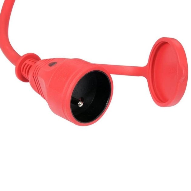 Przedłużacz budowlany Yato 1 gniazdo 250 V 16 A wskaźnik LED 20 m (YT-81001) - obraz 3