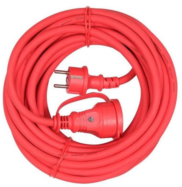 Przedłużacz budowlany Yato 1 gniazdo 250 V 16 A wskaźnik LED 30 m (YT-81002) - obraz 1