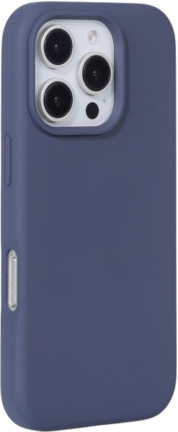 Панель Evelatus Premium Magsafe Soft Touch Silicone для Apple iPhone 16 Pro Midnight Blue (EVEAPP16PPMSCMB) - зображення 2