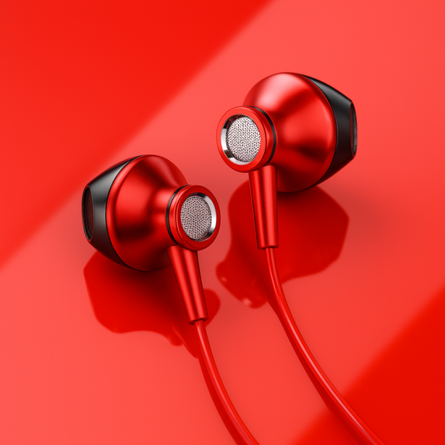 Навушники WALKER H905 red - Фото 4 Навушники WALKER H905 red - зображення 4