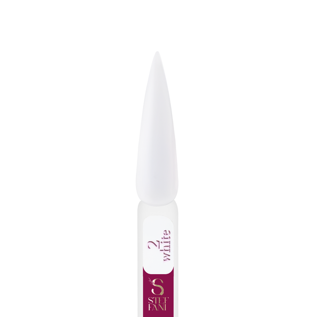 Акригель для нігтів камуфлюючий Steffani Light Acryl Gel 10 мл, 02 Білий - Фото 2 Акригель для нігтів камуфлюючий Steffani Light Acryl Gel 10 мл, 02 Білий - изображение 2
