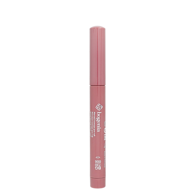 Помада-карандаш для губ водостойкая Bogenia Velvet Waterproof Matte, 006 Stellar - изображение 5