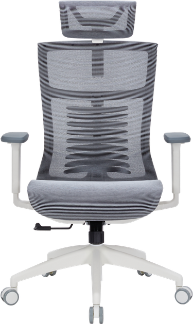 Крісло офісне OfficePro Balance OC620-W-DG-DG - Фото 2 Крісло офісне OfficePro Balance OC620-W-DG-DG - зображення 2
