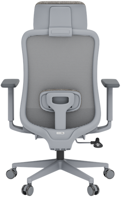 Крісло офісне OfficePro Wave OC670-G-G-G - изображение 3