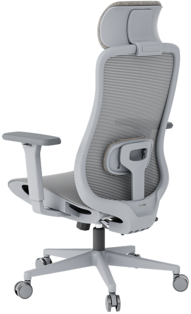 Крісло офісне OfficePro Wave OC670-G-G-G - изображение 6