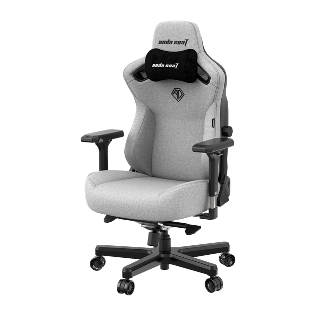 Крісло ігрове Anda Seat Kaiser 3 Grey Fabric Size L (AD12YDC-L-01-G-PV/F) - изображение 4