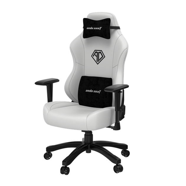 Крісло ігрове Anda Seat Phantom 3 White Size L (AD18Y-06-W-PV) - изображение 3