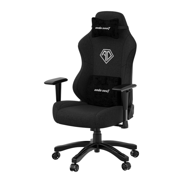 Крісло ігрове Anda Seat Phantom 3 Black Fabric Size L (AD18Y-06-B-F) - зображення 15