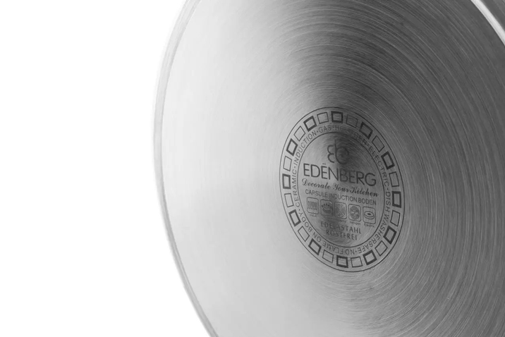 Каструля з кришкою 40 л Edenberg EB-3776 з нержавіючої сталі - зображення 5