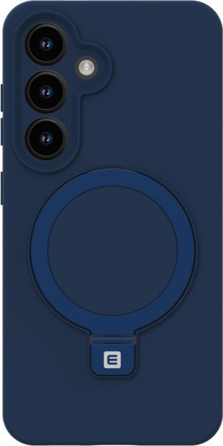 Etui Evelatus Premium Magsafe with Stand Soft Touch do Samsung Galaxy S24 Dark Blue (EVEGS24PMSSTSB) - obraz 1