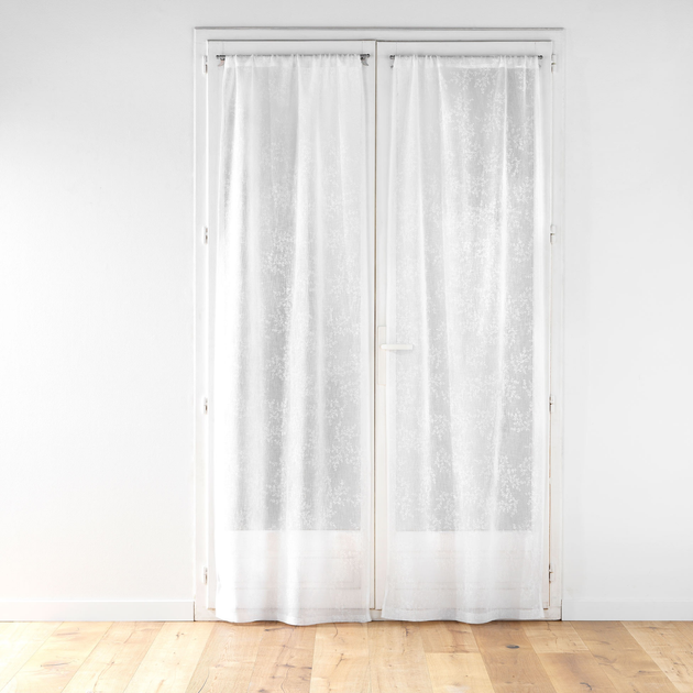 Komplet firan Douceur d'intérieur Karla ze wzorem liści 70 x 240 cm 2 szt (3574386276672) - obraz 1