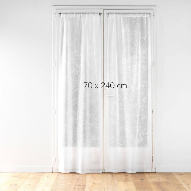 Komplet firan Douceur d'intérieur Karla ze wzorem liści 70 x 240 cm 2 szt (3574386276672) - obraz 2