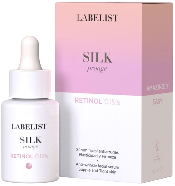 Сироватка для обличчя Labelist Silk Proage Retinol 0.15% від зморшок 30 мл (8437022312064) - зображення 1