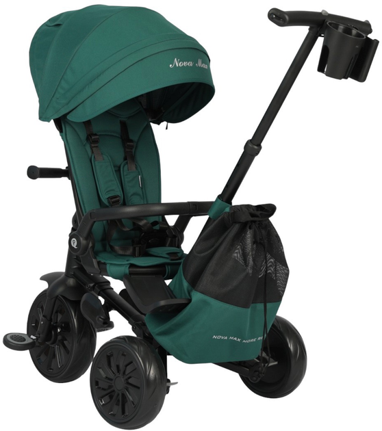 Rowerek trójkołowy Qplay Nova Max Green (5061047482209) - obraz 2