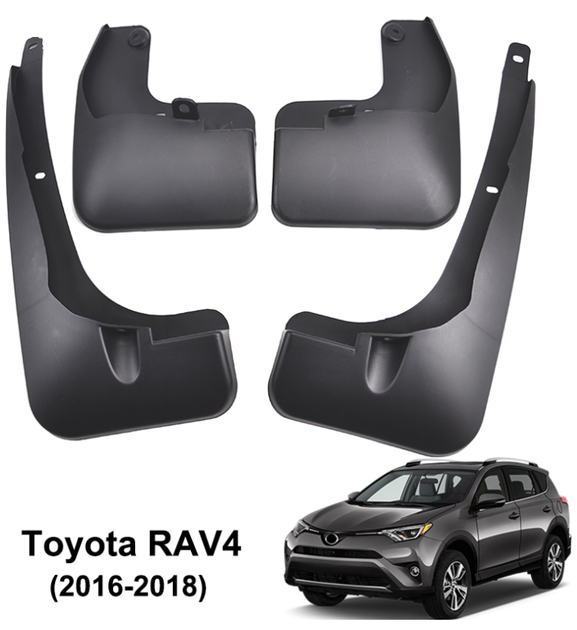Брызговики MGC TOYOTA RAV4 XA40 2016-2018 г. в. комплект 4 шт PW3890R000 - изображение 5