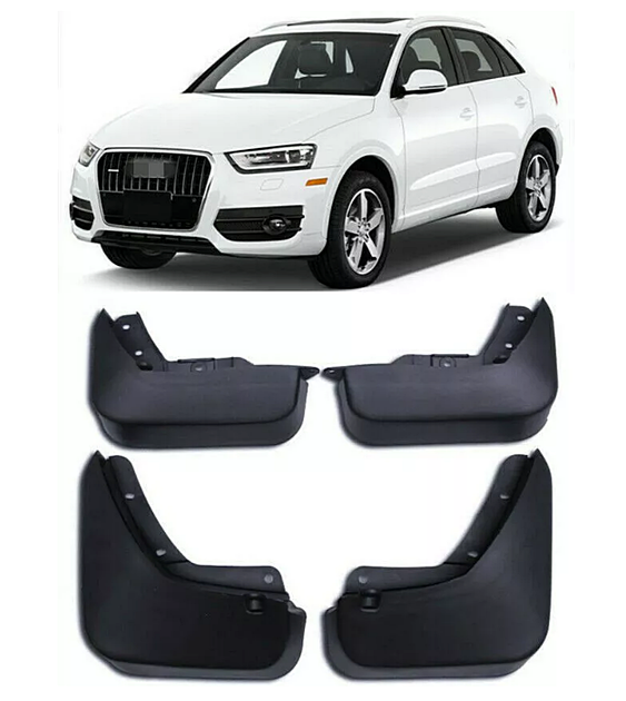 Брызговики MGC AUDI Q3 Америка 2011-2018 г.в. комплект 4 шт 8U0075111, 8U0075101 - изображение 3