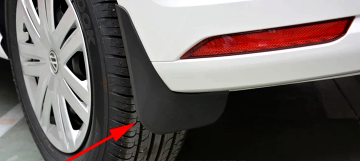 Брызговики MGC Volkswagen Polo хэтчбек (Фольксваген Поло) 2015-2017 комплект 4шт - Фото 6 Брызговики MGC Volkswagen Polo хэтчбек (Фольксваген Поло) 2015-2017 комплект 4шт - изображение 6