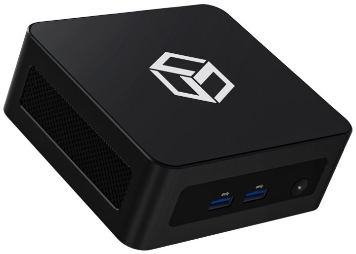 Nettop Qoobe Mini PC AP-1340 Black (QE-AP-1340-16GB/512GB) - obraz 1