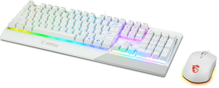 Комплект MSI Vigor GK30 COMBO WHITE UA (S11-04UA302-CLA) - зображення 2