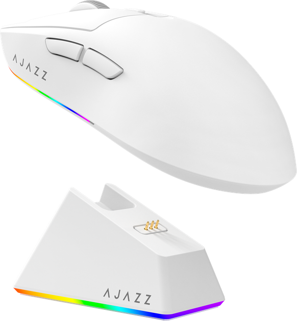 Мышка Ajazz AJ139 V2 MC White (AJ139-V2-MC-W) - Фото 2 Мышка Ajazz AJ139 V2 MC White (AJ139-V2-MC-W) - изображение 2