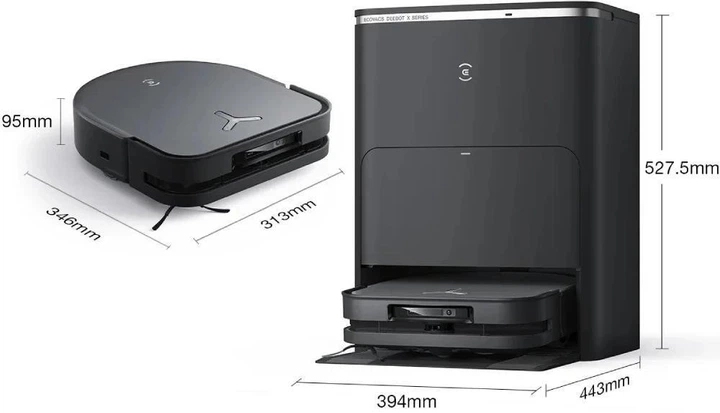 Робот-пылесос ECOVACS DEEBOT X5 PRO OMNI BLACK – фото, отзывы