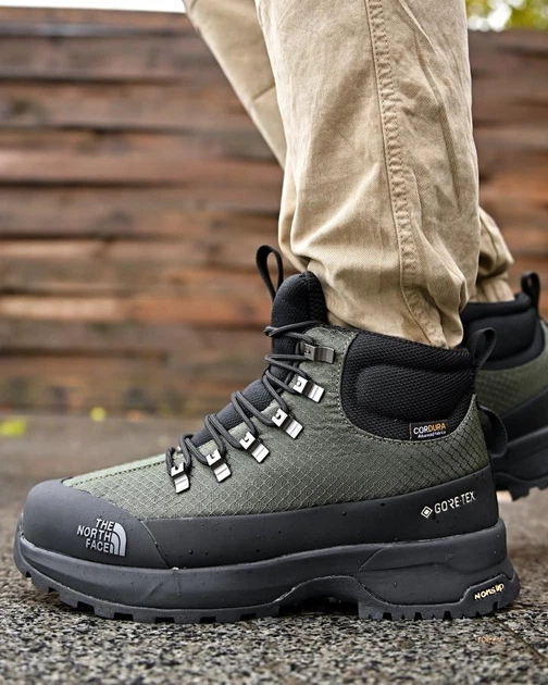 Мужские зимние ботинки The North Face Gore-tex 43р хаки (93912
