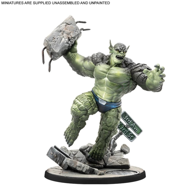 Zestaw figurek do złożenia i pomalowania Atomic Mass Games Marvel: Crisis Protocol - Abomination & Wrecking Crew Character Pack (841333127428) - obraz 3