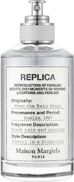 Туалетна вода унісекс MAISON MARGIELA REPLICA WHEN THE RAIN STOPS