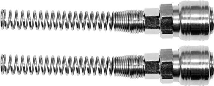 Szybkozłącze na wąż YATO Ø=6x10 mm 2 szt (YT-24101) - obraz 2