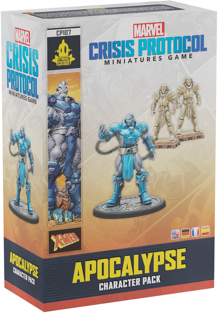 Zestaw figurek do złożenia i pomalowania Atomic Mass Games Marvel: Crisis Protocol - Apocalypse (841333126537) - obraz 1