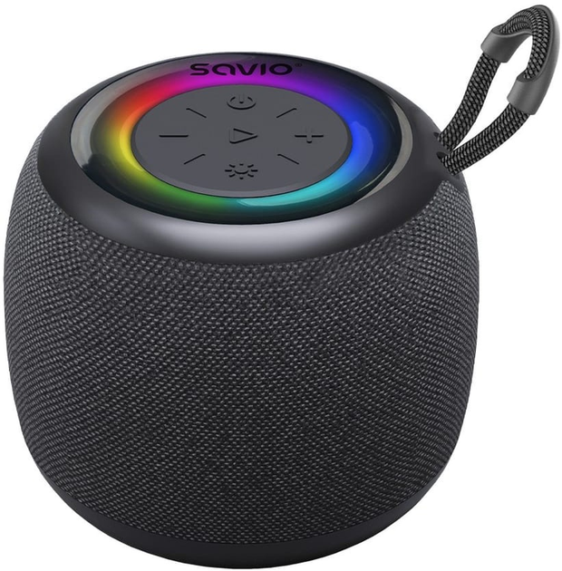 Głośnik przenośny Savio BS-041 5W Black (SAVBS-041) - obraz 1