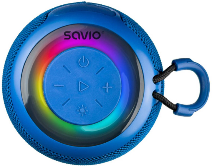 Портативна колонка Savio BS-042 5W Blue (SAVBS-042) - зображення 3