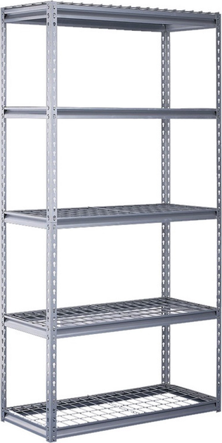 Regał magazynowy Haushalt HS5/WIRE 91.4 x 40.6 x 183 cm (000051336132) - obraz 1