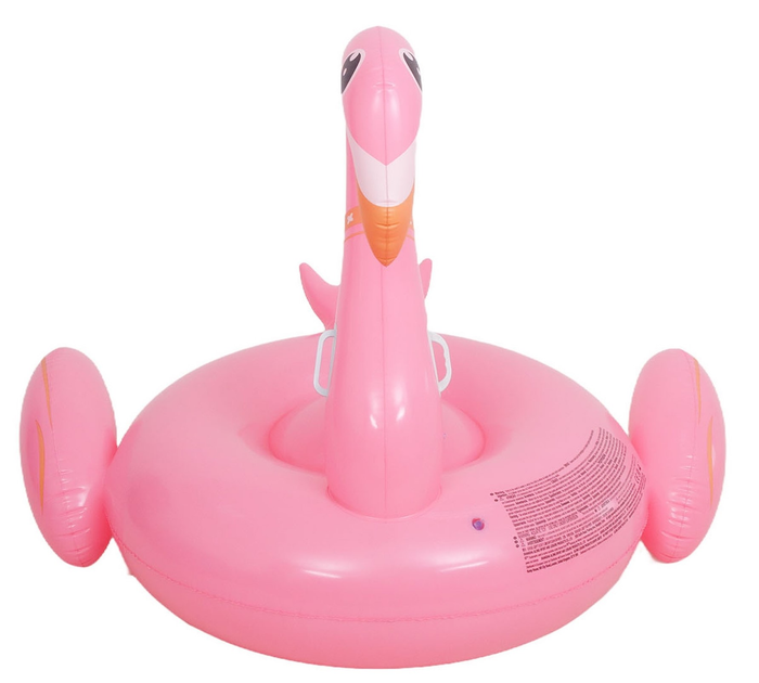Materac pompowany SunClub Flamingo 155 x 115 x 115 cm (6942377610830) - obraz 2