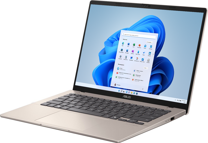 Ноутбук ASUS VivoBook 14 X1407QA-LY045W (90NB1602-M005R0) Platinum Gold - зображення 4