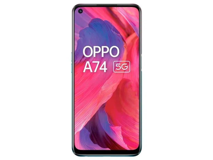 Смартфон OPPO A74 5G 6/128GB Fantastic Purple - Фото 2 Смартфон OPPO A74 5G 6/128GB Fantastic Purple - изображение 2
