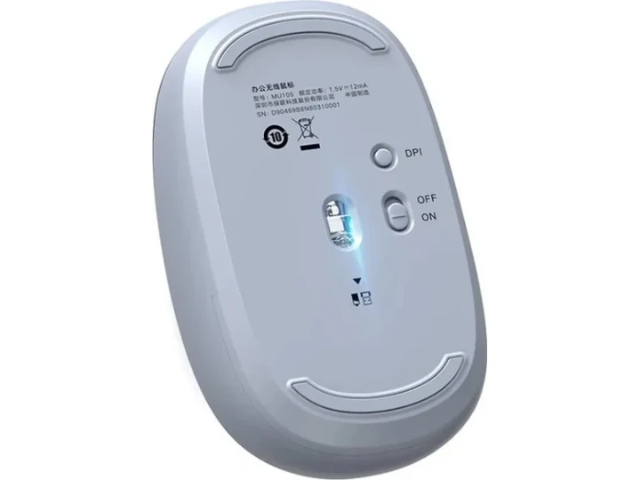 Миша UGREEN MU105 Portable Blue (90671) - изображение 2