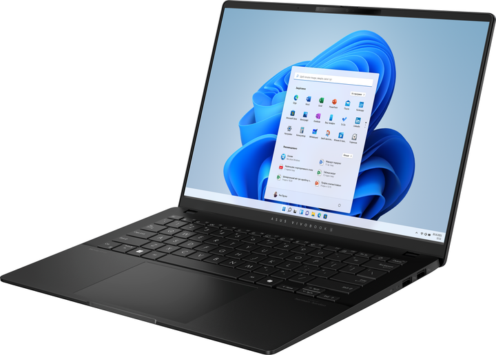 Ноутбук ASUS VivoBook S 14 OLED M5406WA-PP061W (90NB14P3-M00770) Neutral Black - зображення 4