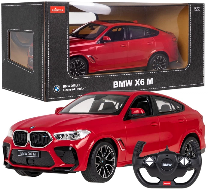 Машинка на радіокеруванні Rastar BMW X6 M Червона (5903864956122