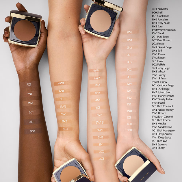 Пудра Estee Lauder Double Wear Stay-in-Place компактна матуюча 2C2 Pale Almond 11 г (887167661455) - зображення 4