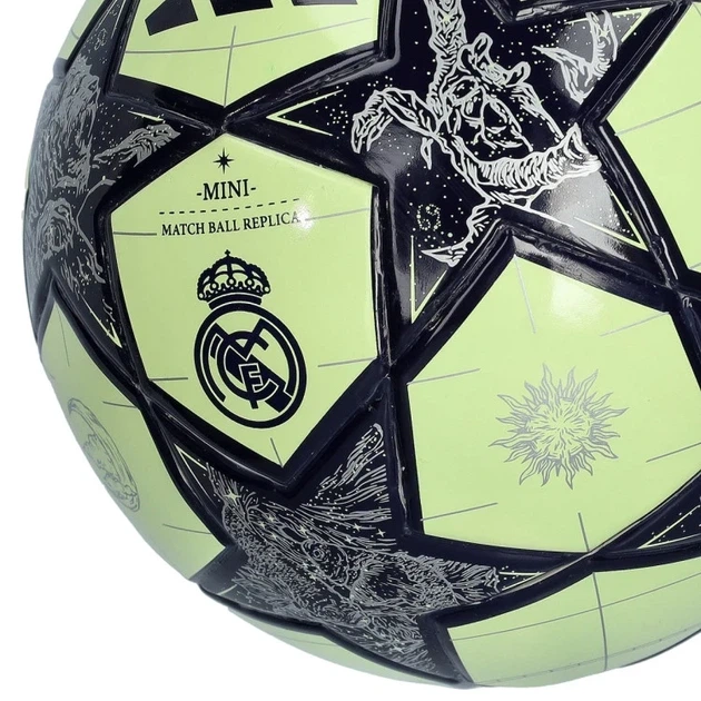 Мяч футбольный Adidas UCL 2026 Real Madrid Mini JN7306 размер 1 мячик сувенирный детский - изображение 5