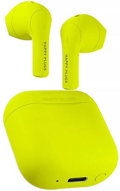 Słuchawki Happy Plugs Joy Wireless Neon Yellow (7350116012897) - obraz 6