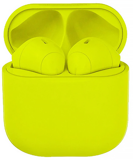 Słuchawki Happy Plugs Joy Wireless Neon Yellow (7350116012897) - obraz 3
