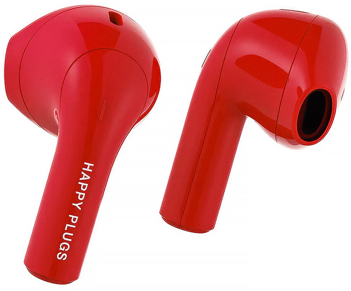 Słuchawki Happy Plugs Joy Wireless Red (7350116012873) - obraz 5