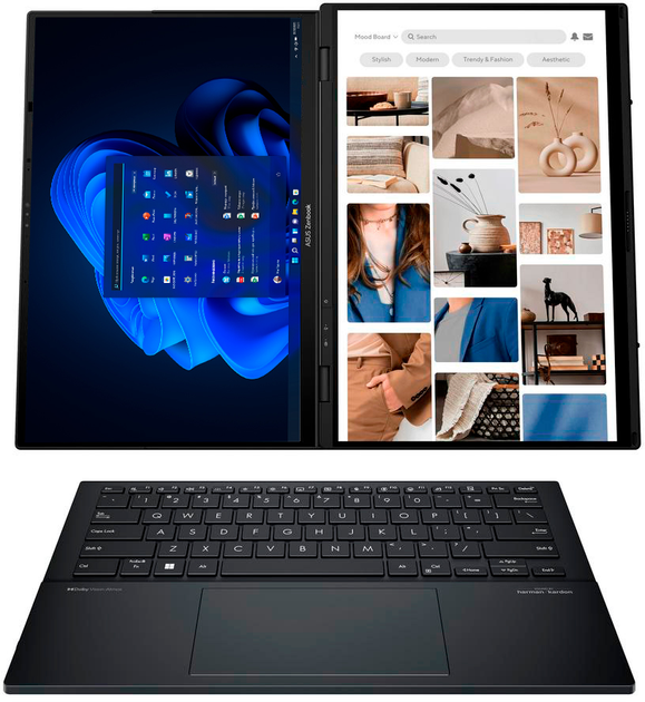 Ноутбук ASUS Zenbook Duo (2025) UX8406CA-PZ068X (90NB14X1-M00AR0) Inkwell Gray - зображення 9