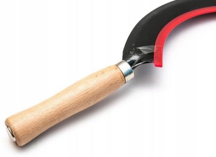 Sierp gładki z drewnianą rączką VOREL 36 cm (35832_v) - obraz 2